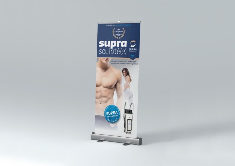 identite-marque-btobtoc plv roll up supra 2021