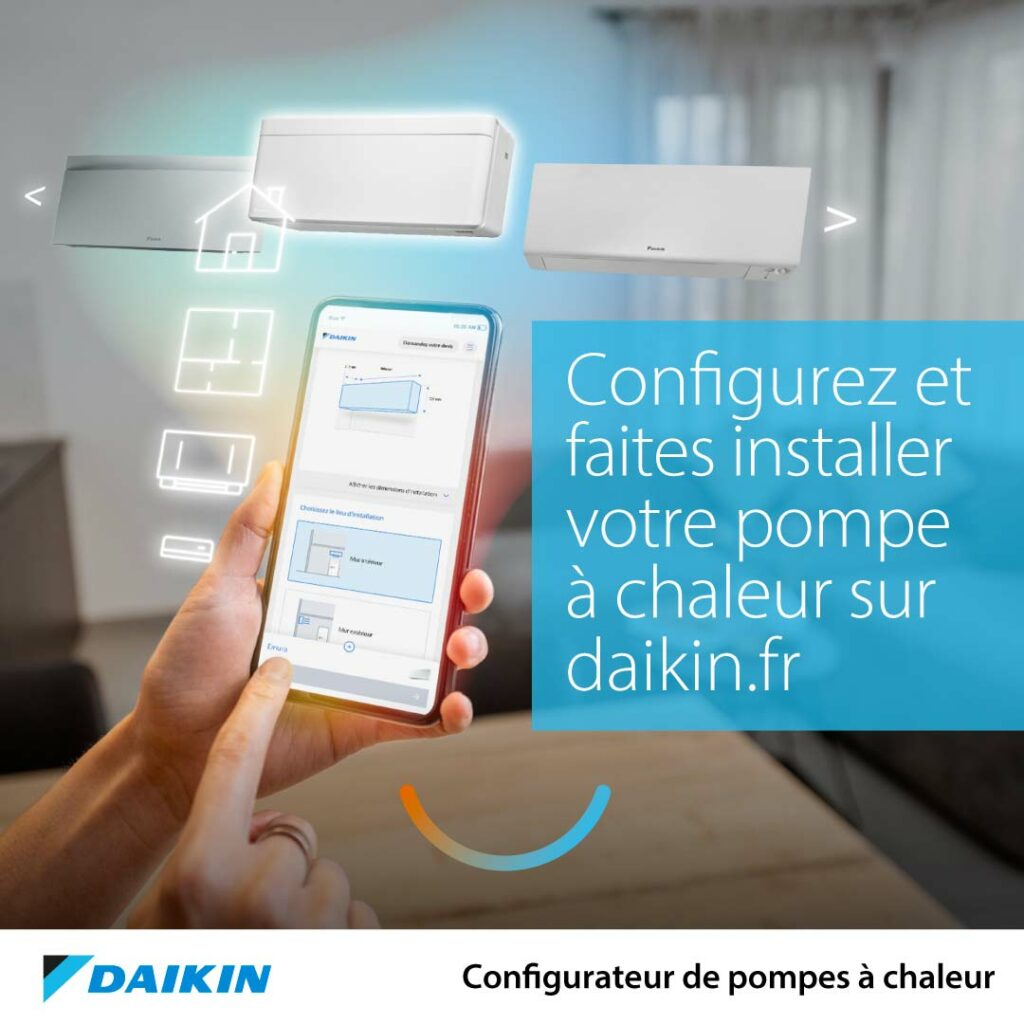 social ads pour la société daikin facebook instagram verizon conception visuelle et wording