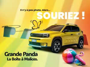 leaflet 3 volets print direction artistique fiat panda